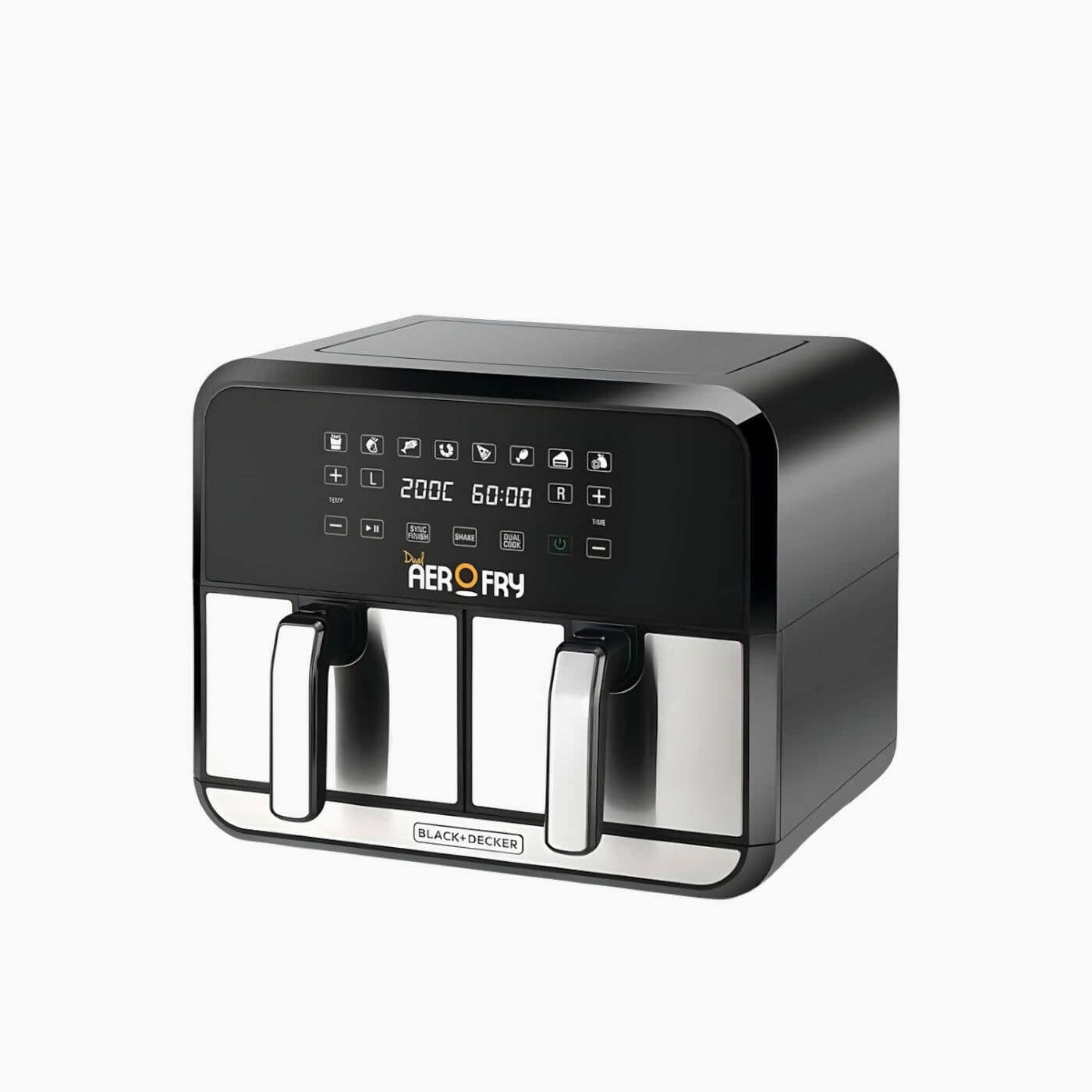 Black + Decker DUAL ZONE AIR FRYER 1700W