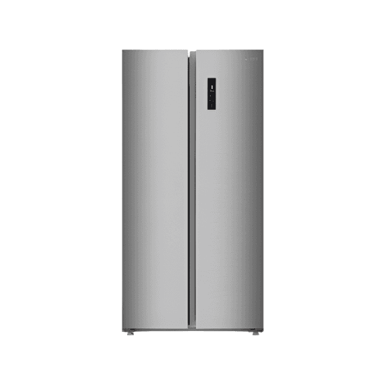 Daewoo Side BY Side Refrigerators A+, 433Lit, Silver