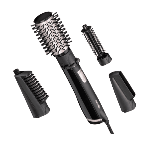 BaByliss Rotating Air Brush, 1000Watts, Black