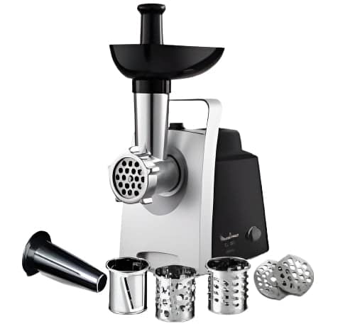 Moulinex Meat Mincer 3 In 1, 1400Watts, Black