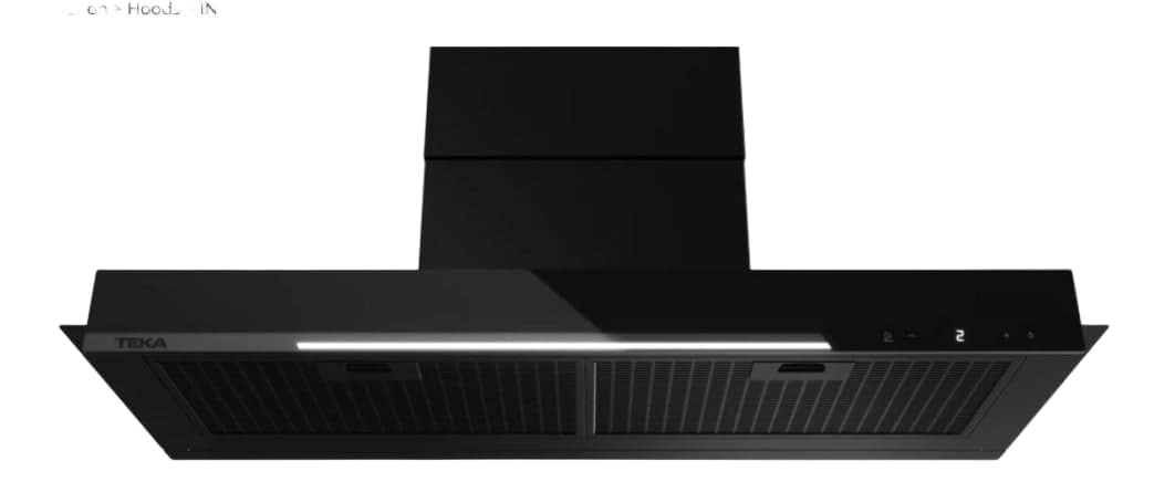 Teka Fully integrated invisible Built in Hood, 90Cm, Black