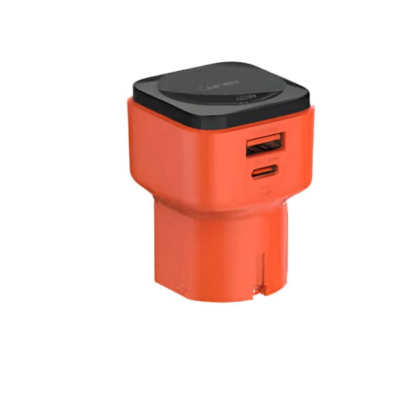 Ldnio All in One Adapter GaN, 45Watts, Orange