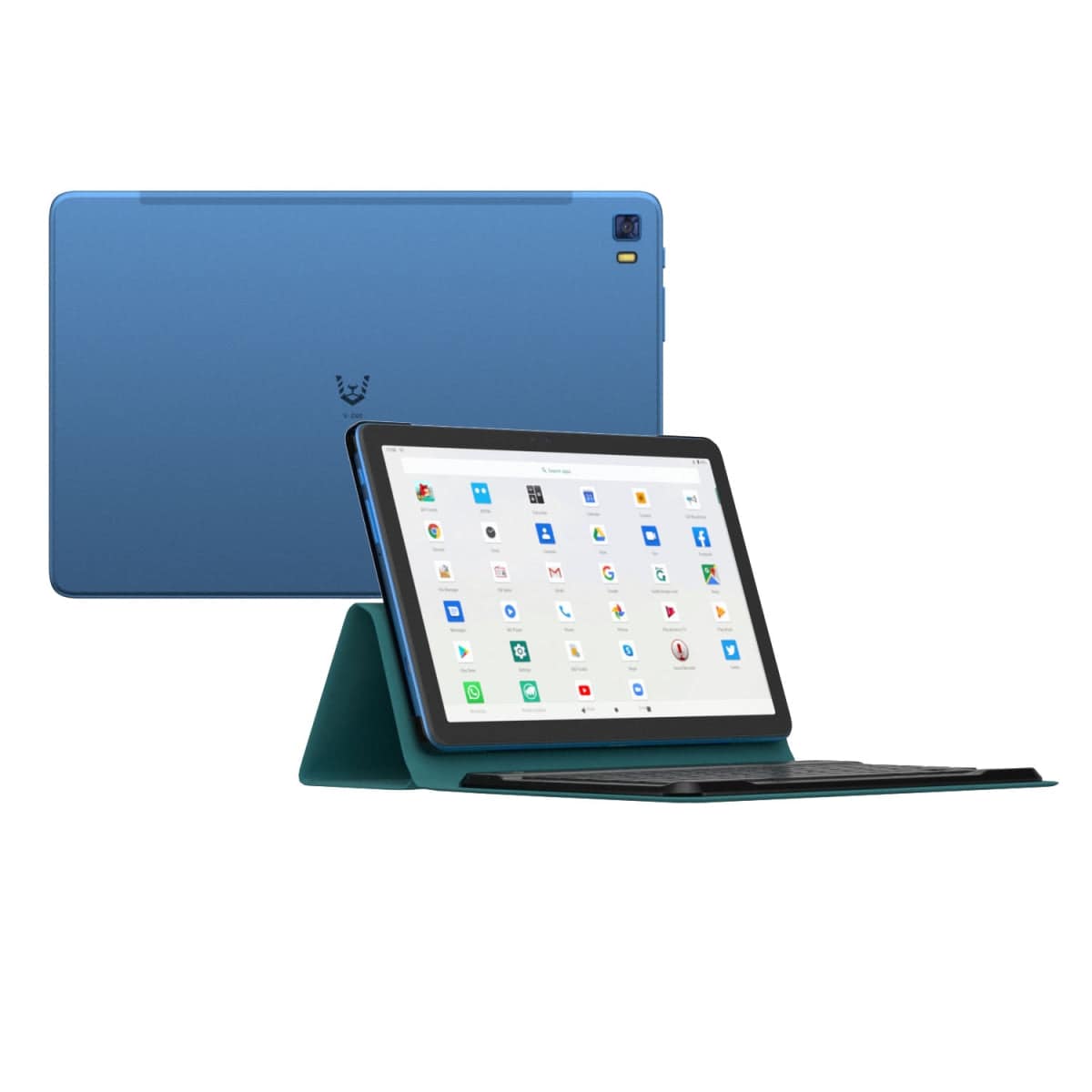 Vikusha Tablet 4G, 8GB & 128GB, 10.1Inch, Blue