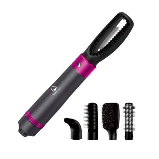 Home electric Hair Dryer Set, 1000Watts, Black & Pink