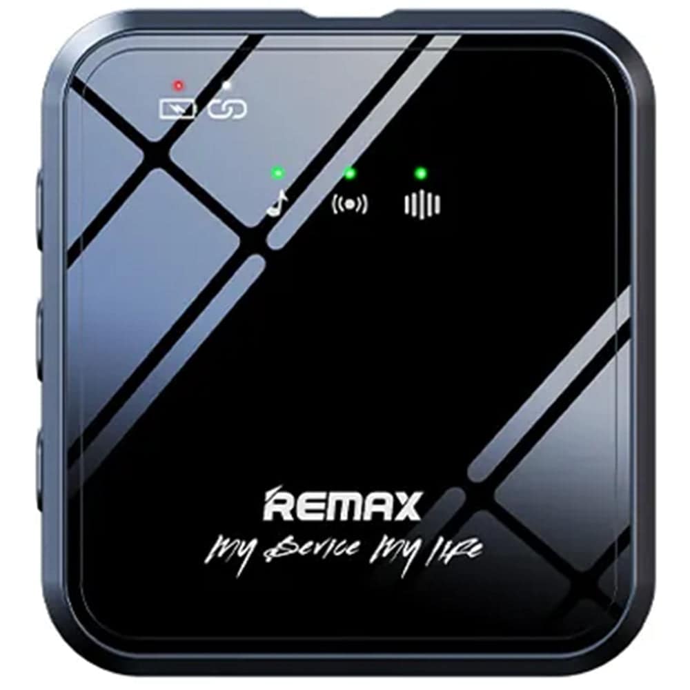 Remax Wireless Microphone DSP+ANC HD Sound, Mic Livestream Single Microphone, Type C
