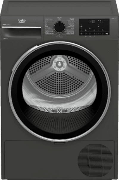 Beko Heat Pump Dryer A+++, 9KG, 15Programs, Manhattan Grey