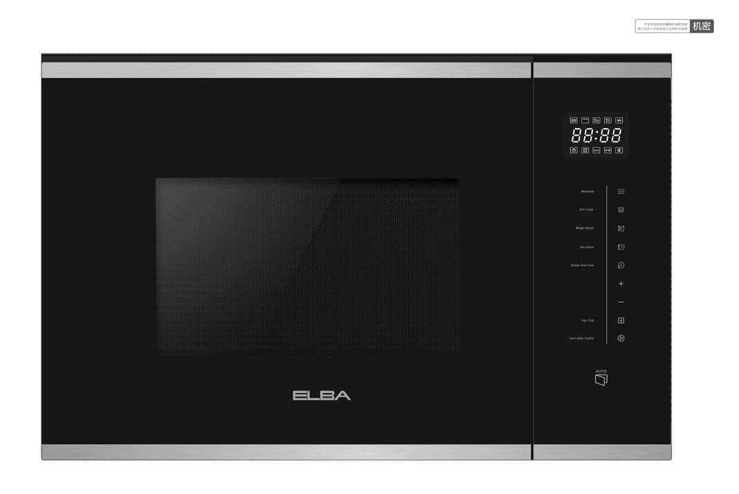 ELBA Built in Microwave, 28Lit, 900Watts, Black
