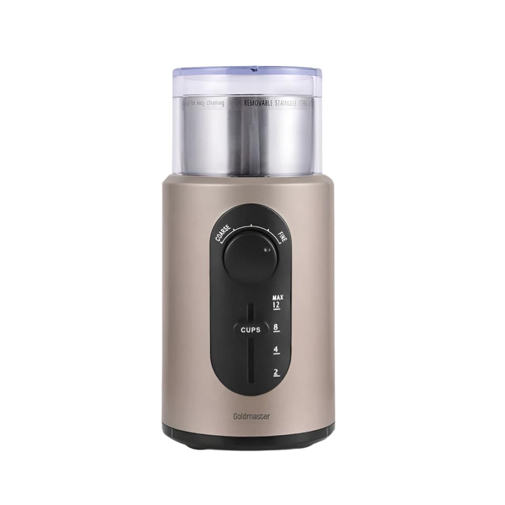 Gold Master Grinder, 70GR, 200Watts, Stainless Steel