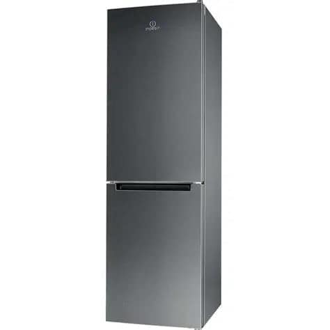 Indesit Bottom Freezer Refrigerator A++, 60Cm, 328Lit, Stainless Steel