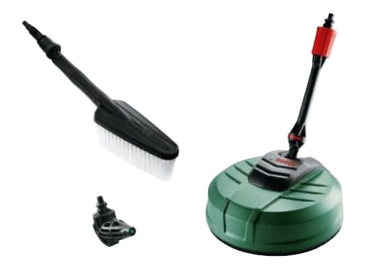 Bosch Pressure Washer Additions Home & Car Kit, 5 in 1, Green