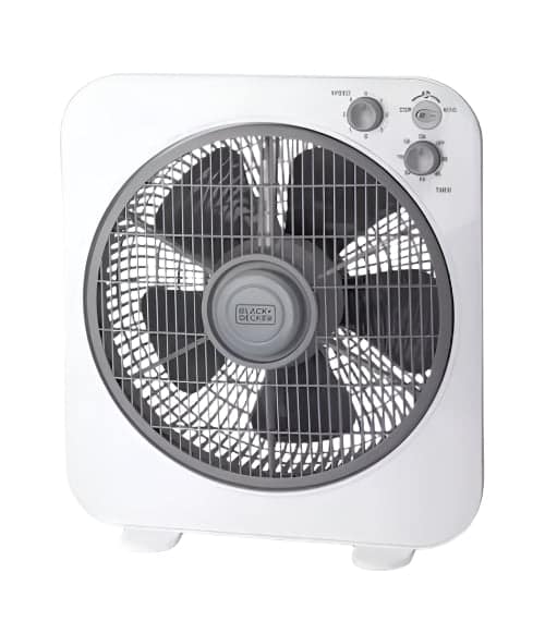 Black & Decker Table Fan, 12Inch, 35Watts, White
