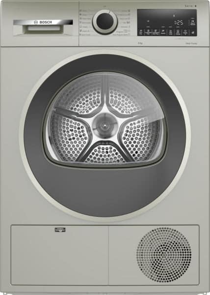 Bosch Heat Pump Condenser Dryer A++, 9KG, Inox