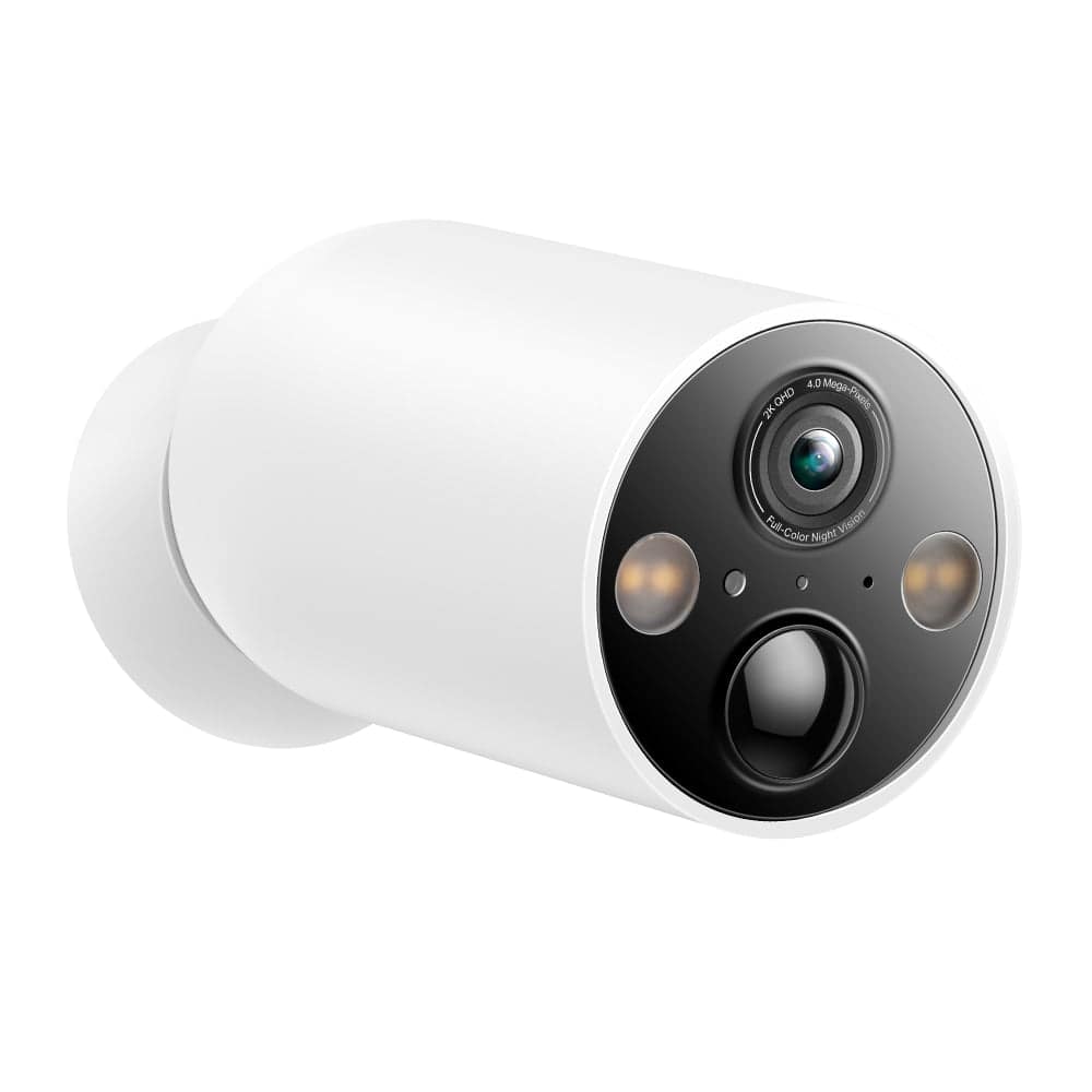 Tp-Link Smart Wire-Free Security Camera & Solar Panel, Color Night Vision, 2K Live View