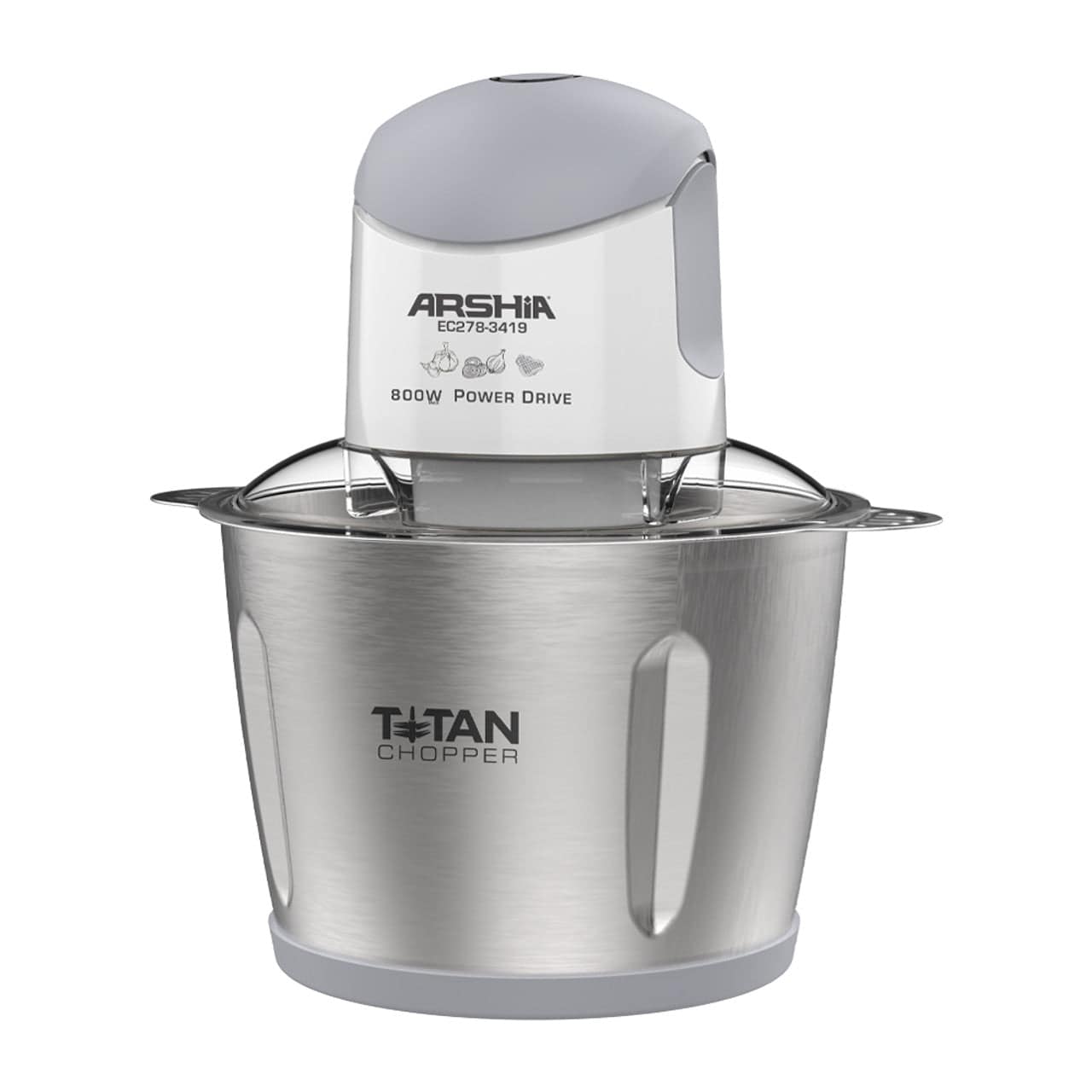 Arshia Chopper, 800Watts, White / Black