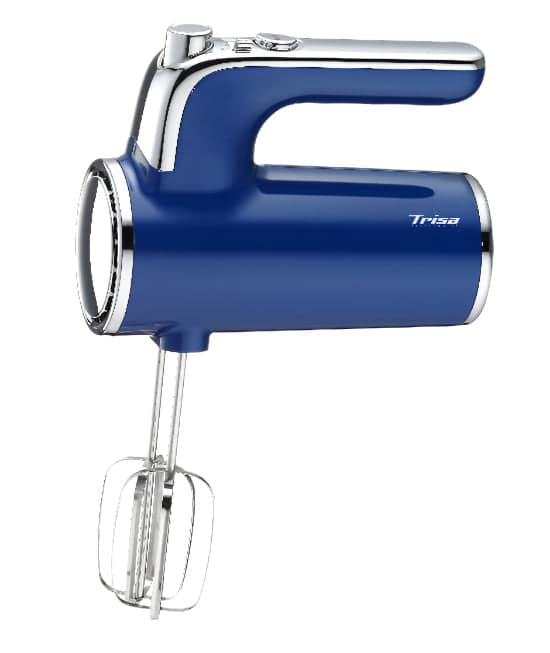 Trisa Hand Mixer Diners Edition, 400Watts, Blue