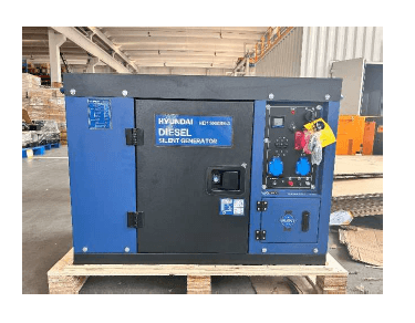 مولد كهربائي ديزل صامت 8.5 KVA من هيونداي Hyundai