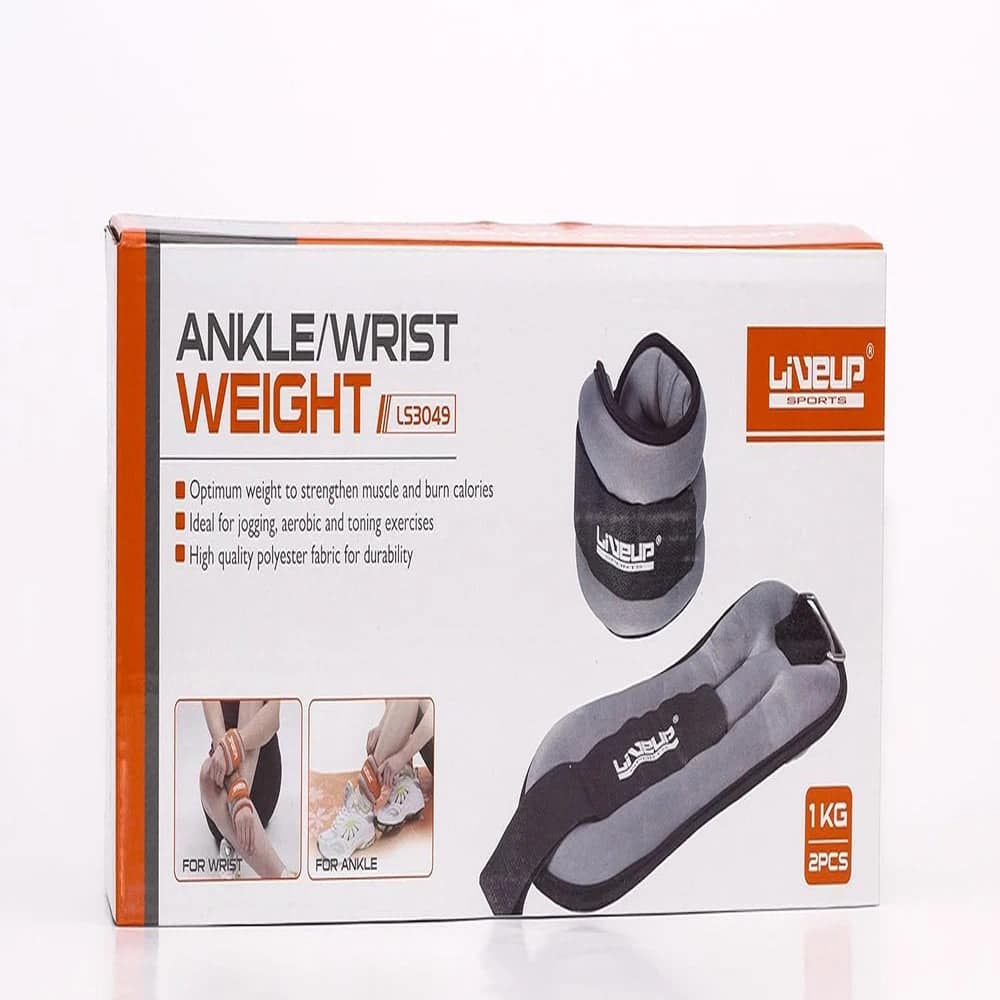 Ankle and Wrist Weights 1kg LS3049