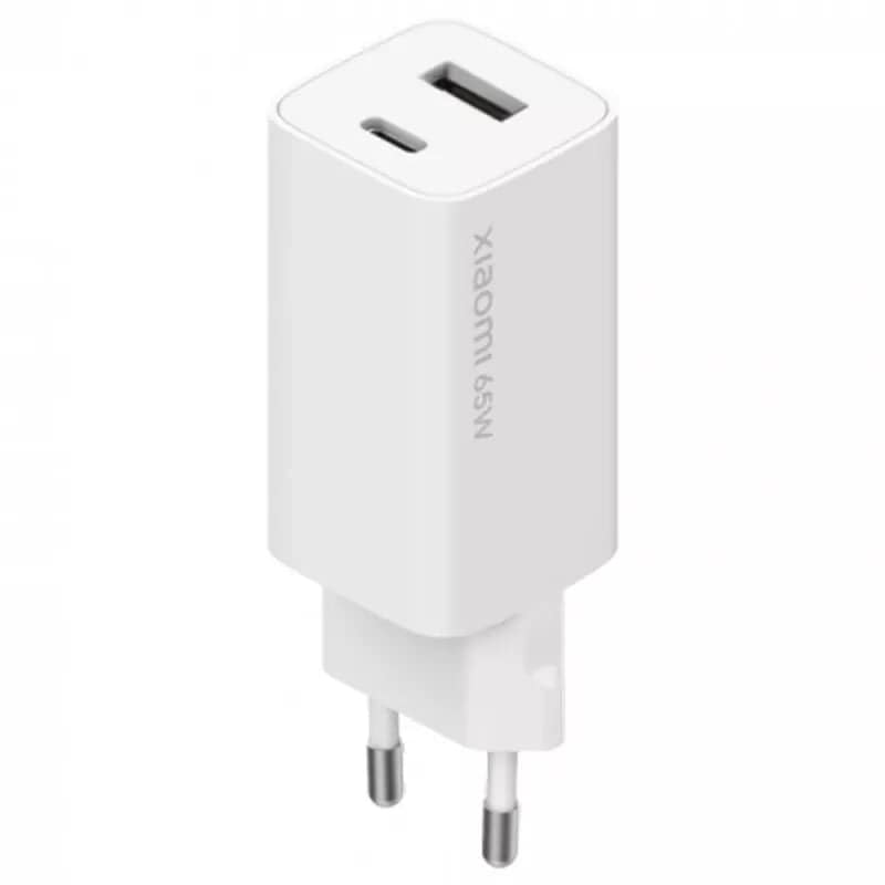 شاومي شاحن 65W GaN (Type-A + Type-C)