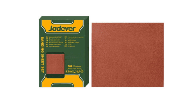ورق حف عدة قياسات من JADEVER