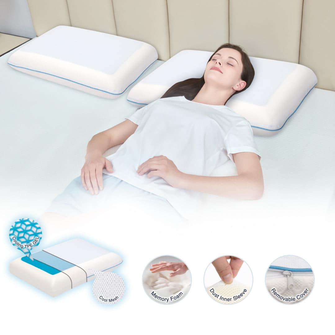 وسادة ميموري فوم جيل تبريد من ARMN Pedic