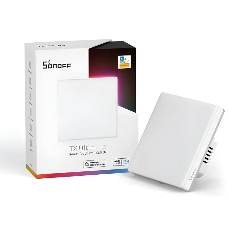 مفتاح لمسية ذكي Wi-Fi من SONOFF T5 Ultimate | تحكم كامل وأتمتة منزلية من sonoff