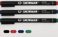 SNOWMAN OPM permanent Blue