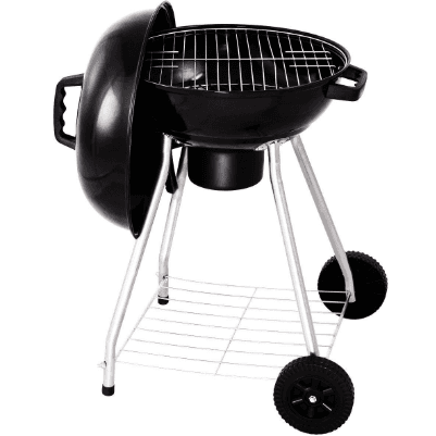 شواية الفحم الحجرية المكشوفة من Mr. Bar-B-Q