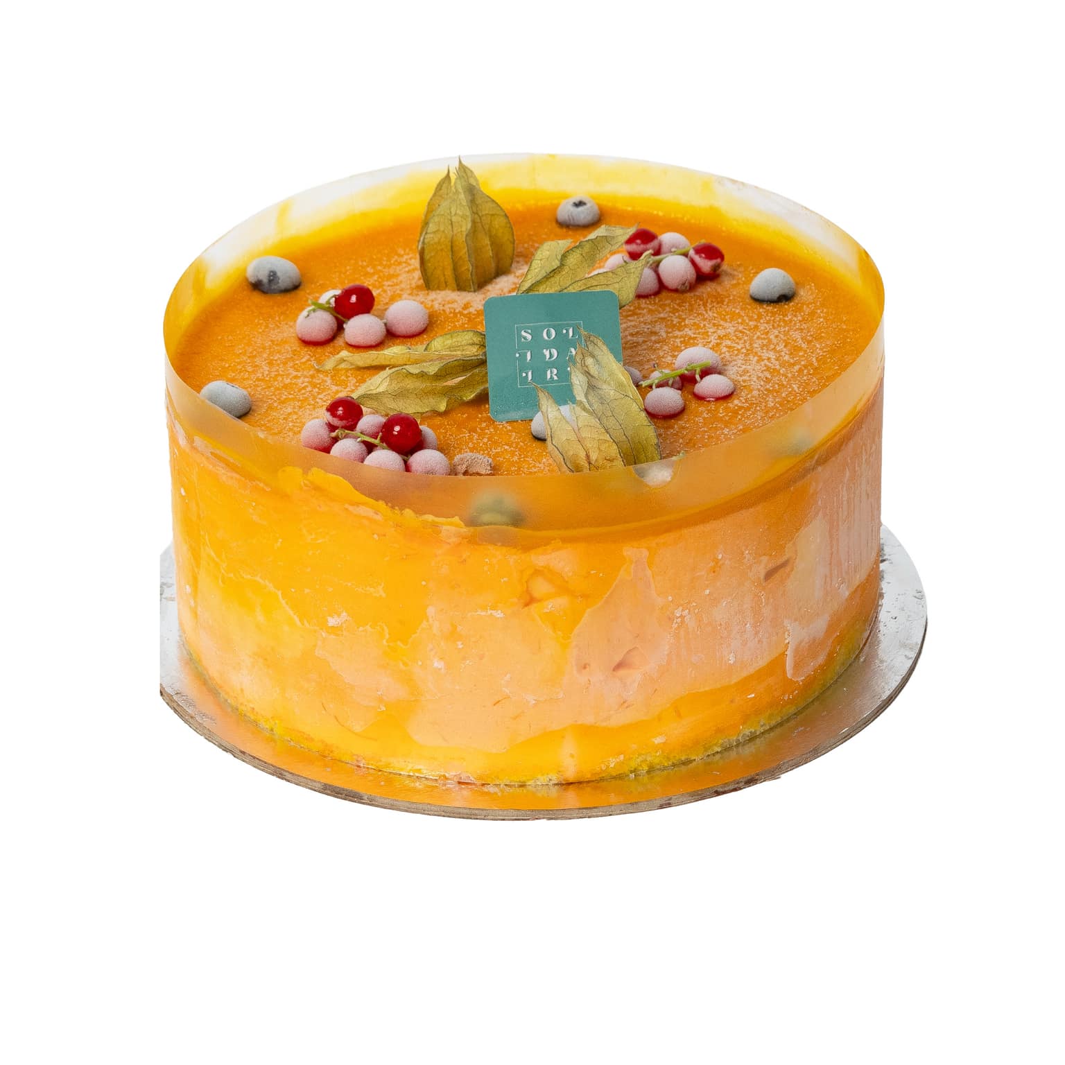 Mango Passion Ice Cream Cake