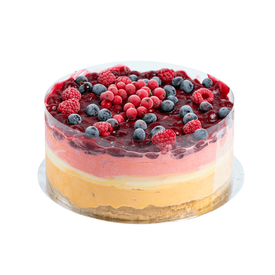 Tutti Frutti Ice Cream Cake