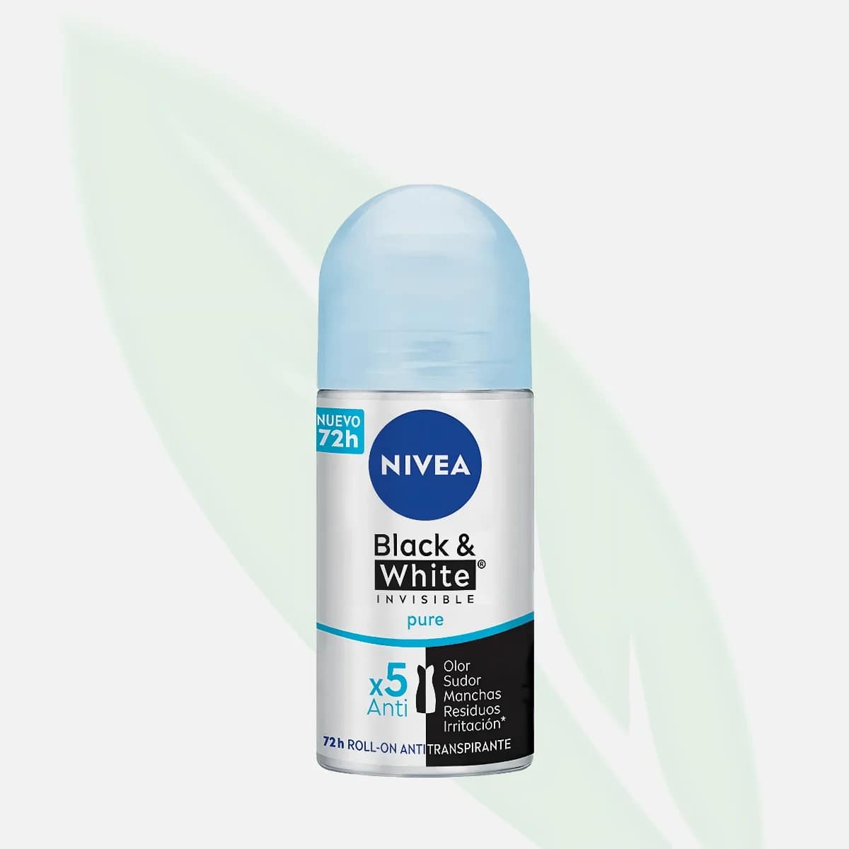 NIVEA Black & White Invisible Pure Roll-On 50ml