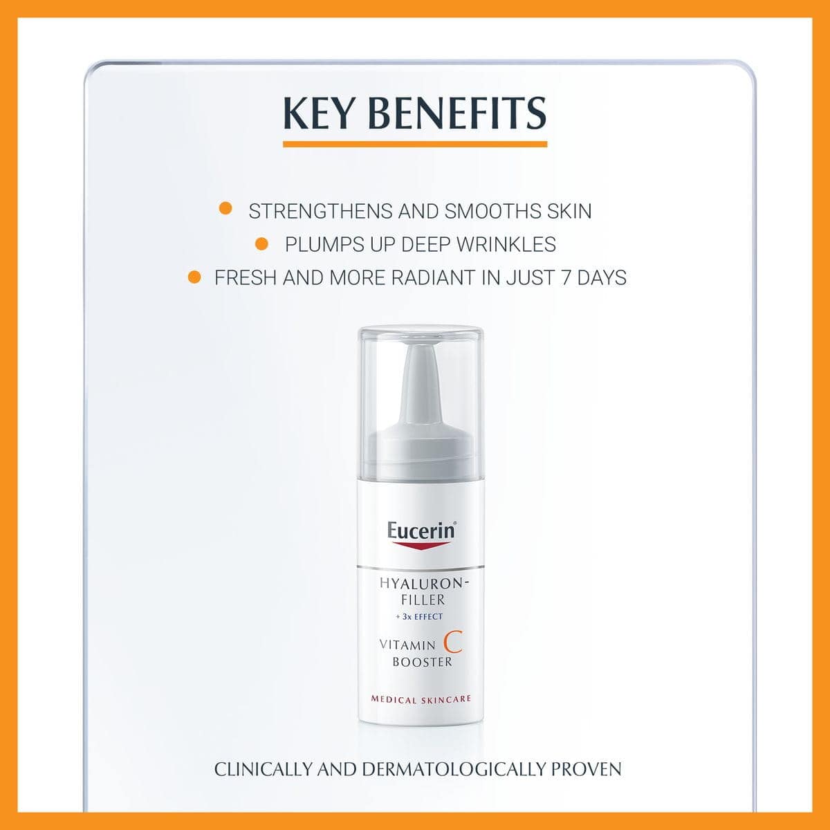 EUCERIN Hyaluron-Filler Vitamin C Booster 3x8ml