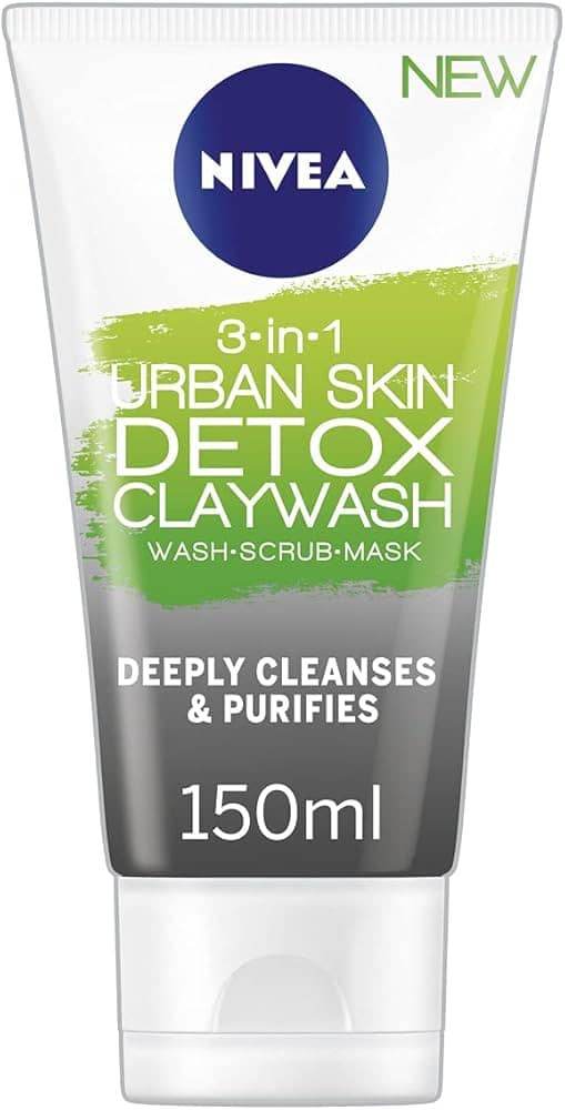 NIVEA 3-in-1 Urban Skin Clay Wash 150ml