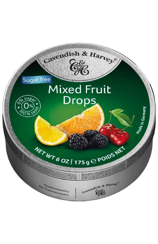 Cavendish & Harvey Sugar Free Mixed Fruit Drops 175g