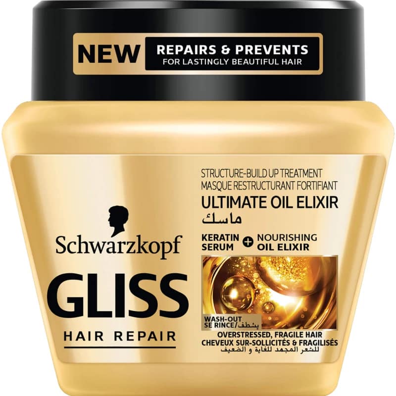Schwarzkopf Gliss Ultimate Oil Elixir Hair Mask 300ml