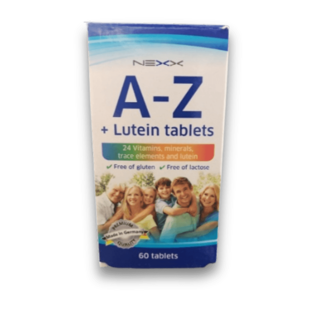 NEXX A-Z + Lutein 60 Tablets