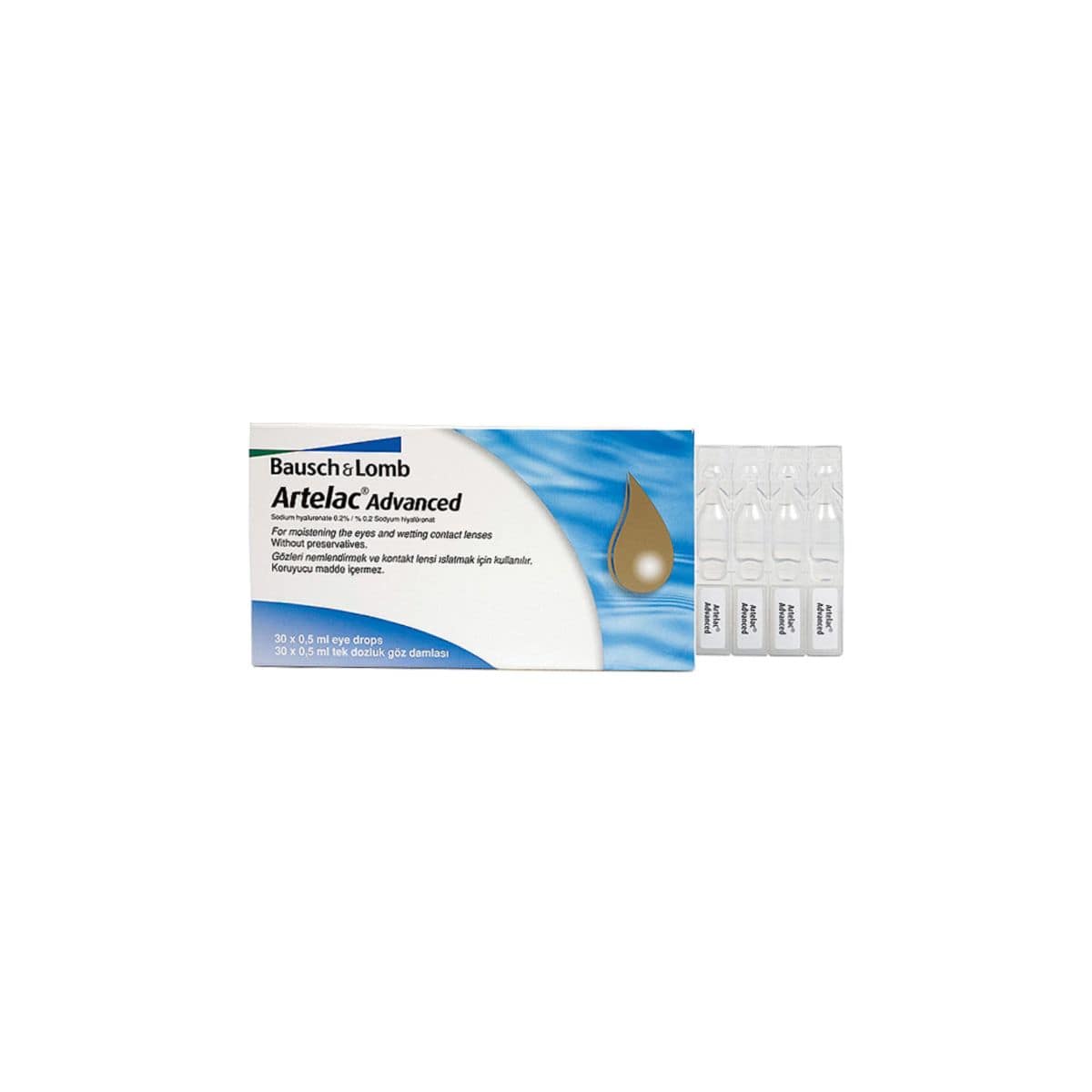 Artelac Advanced Eye Drops 30 x 0.5ml