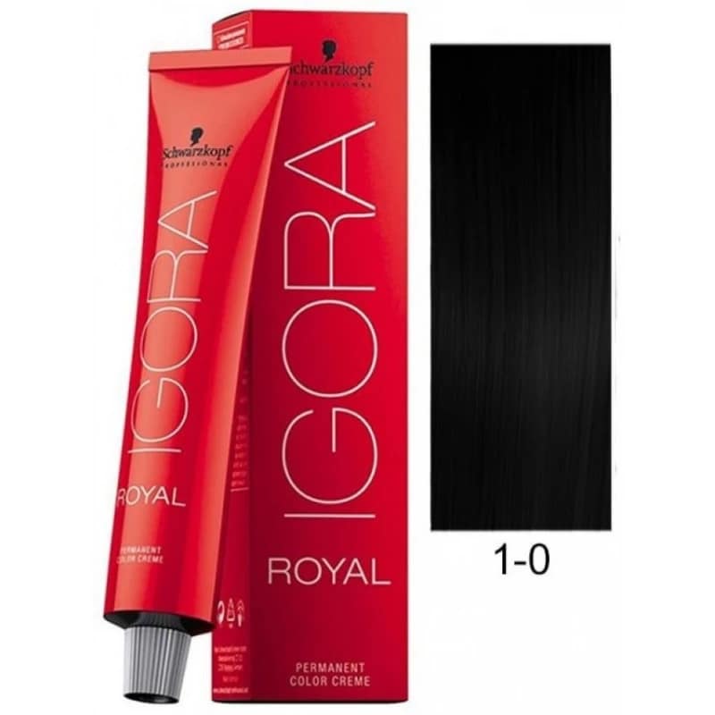 Schwarzkopf IGORA Royal 1-0 Black 60g