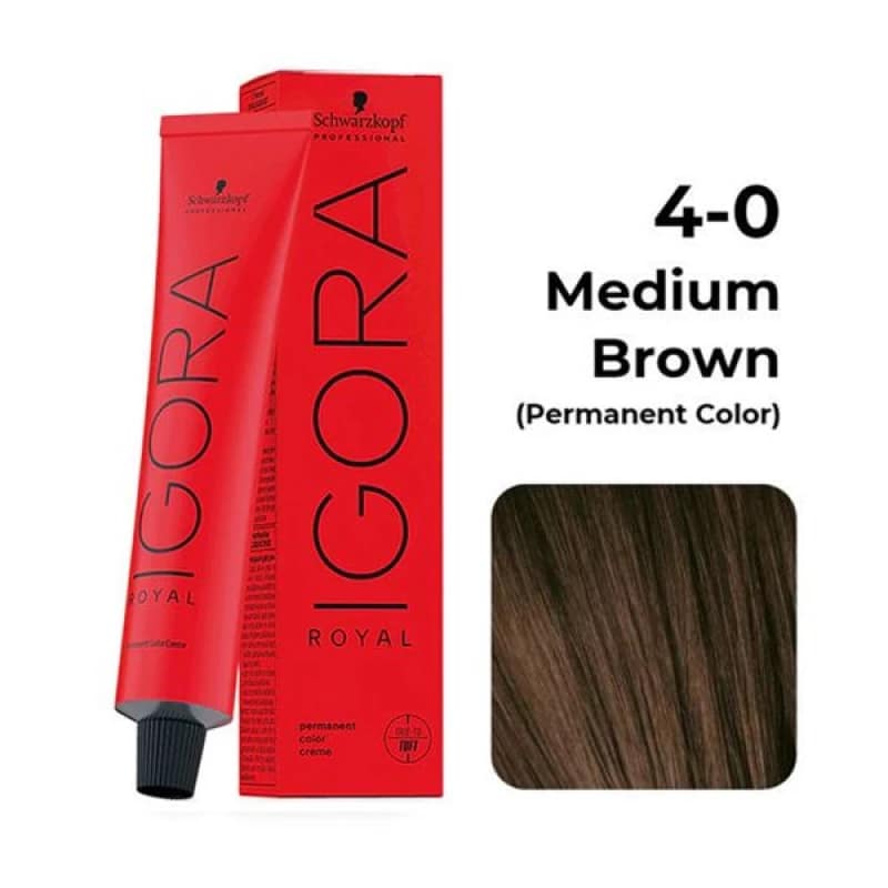 SCHWARZKOPF IGORA Royal 4-0 Medium Brown 60ml