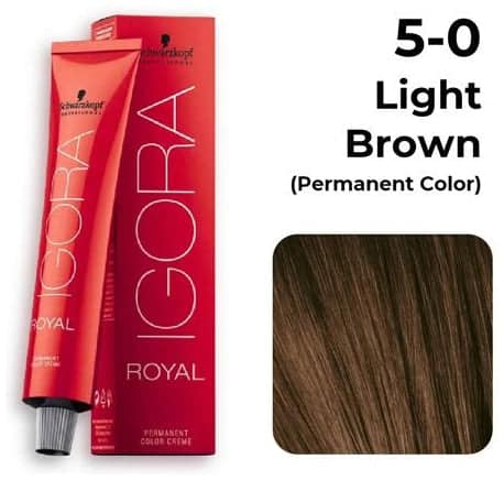 SCHWARZKOPF IGORA Royal 5-0 Light Brown 60ml
