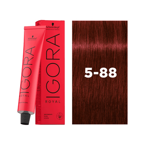 SCHWARZKOPF IGORA Royal 5-88 Light Brown Red Extra 60ml