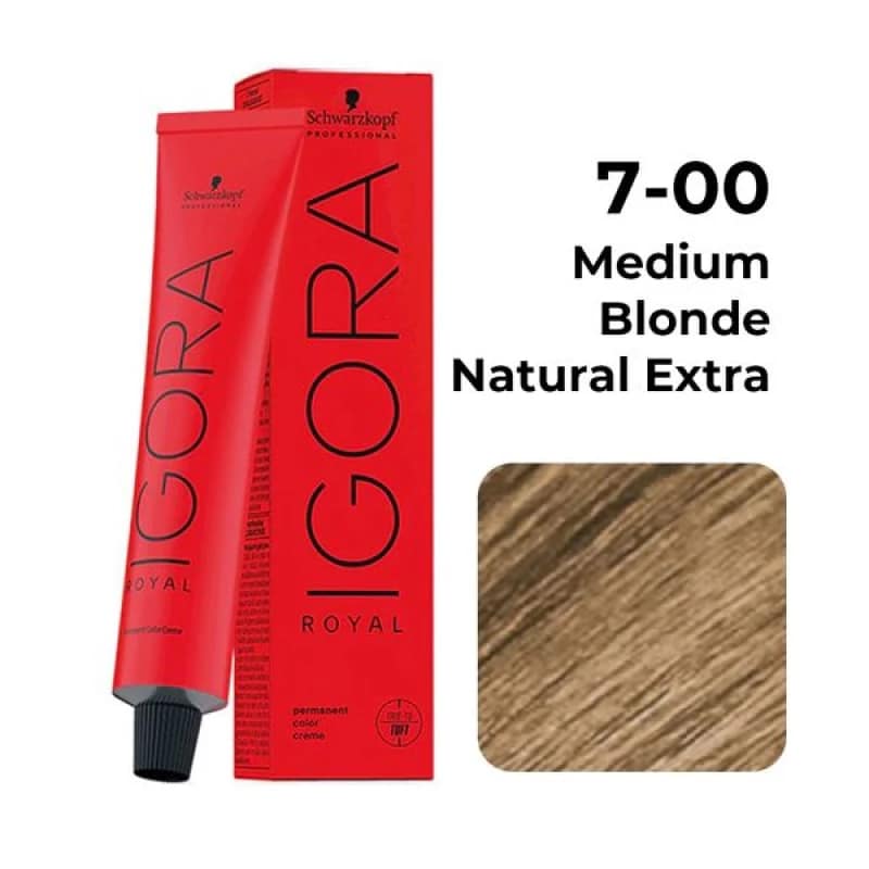 SCHWARZKOPF IGORA ROYAL 7-00 Medium Blonde Natural Extra 60ml