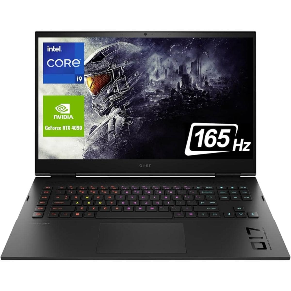HP OMEN 17 (2023) 17-ck2001nr NEW 13Gen Intel Core i9 24-Cores w/ RTX 4090 16GB & IPS 2K 165Hz Display - Shadow Black
