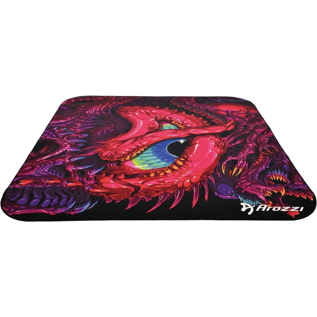 Arozzi Floor Mat Zona Quattro Microfiber Gaming Chair Floor Mat for Carpet Anti-Slip Noise Dampening Floor Mat for Office Chair - Crawling Chaos