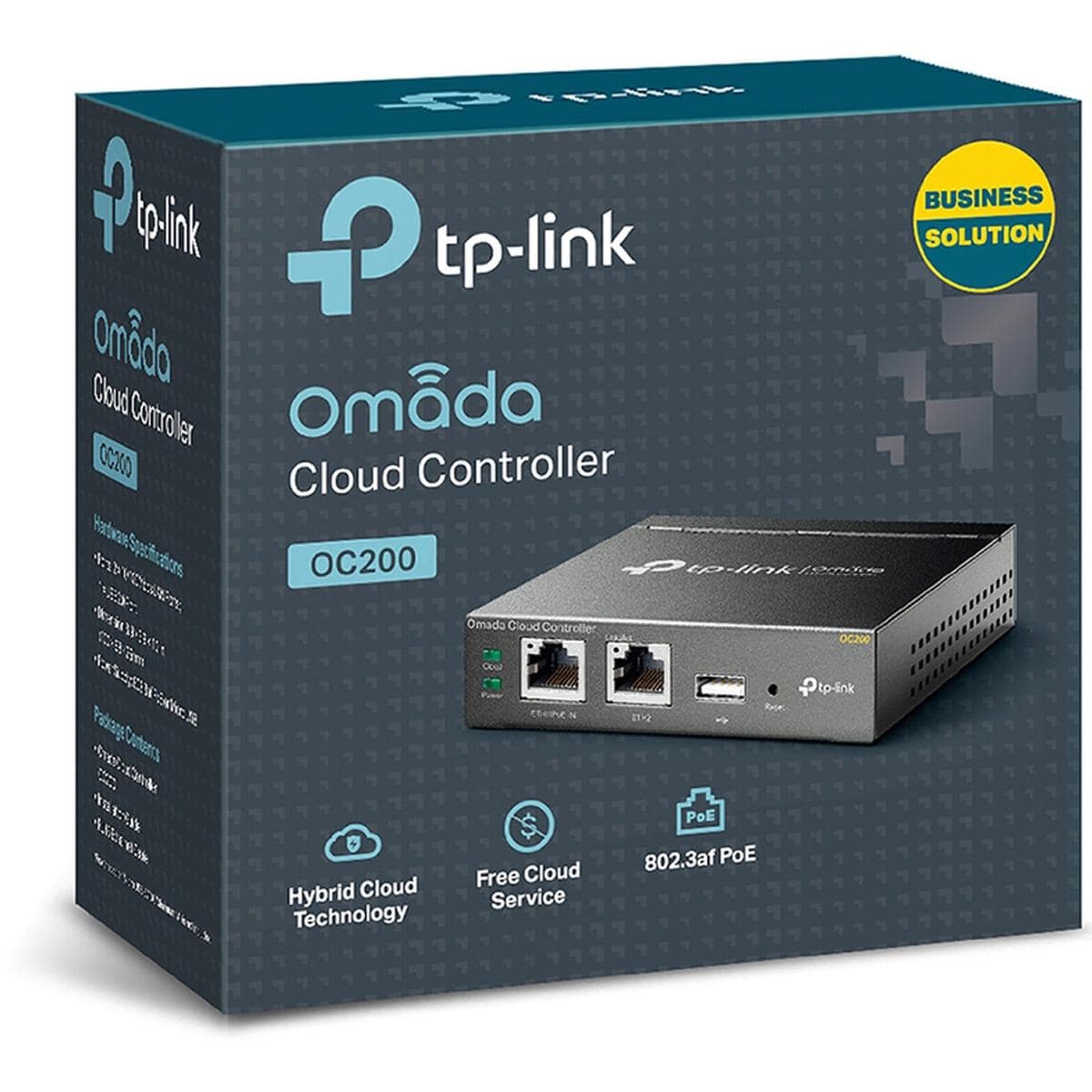 TP-Link OC200 Omada Hardware Controller SDN Integrated PoE Powered Manage Up to 100 Devices Cloud Access & Omada App