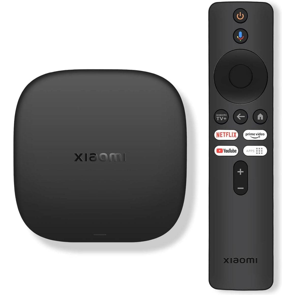 Xiaomi TV Box S 3rd Generation, 4K UHD image quality, Dolby Vision Cinema-grade visuals, Dolby Atmos & DTS X Premium cinematic audio, 6nm high-performance platform - Black