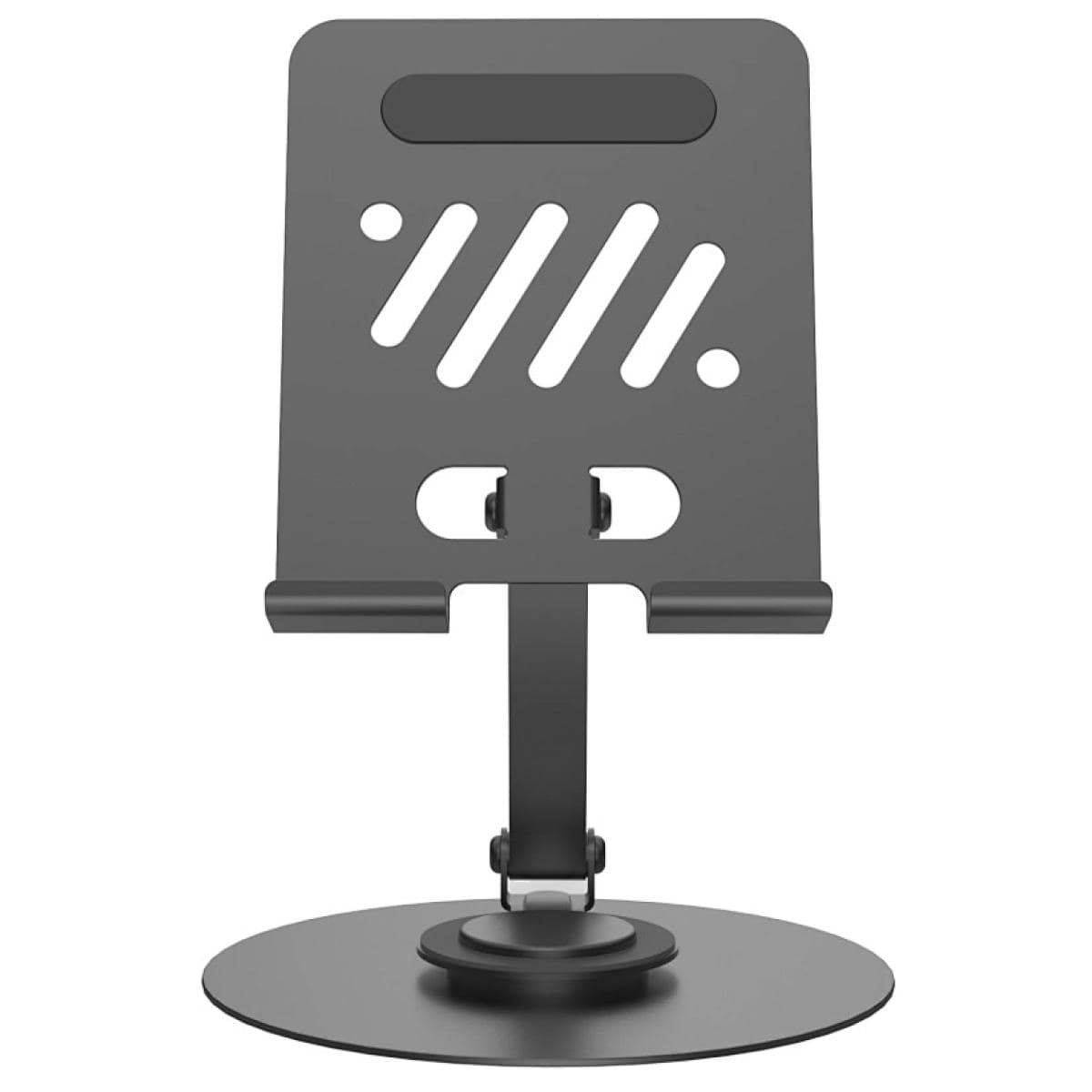 WiWU ZM-013 360 Degree Rotatable Metal Phone Stand Base and Cell Phone Holder Tablet Universal Stands - Gray