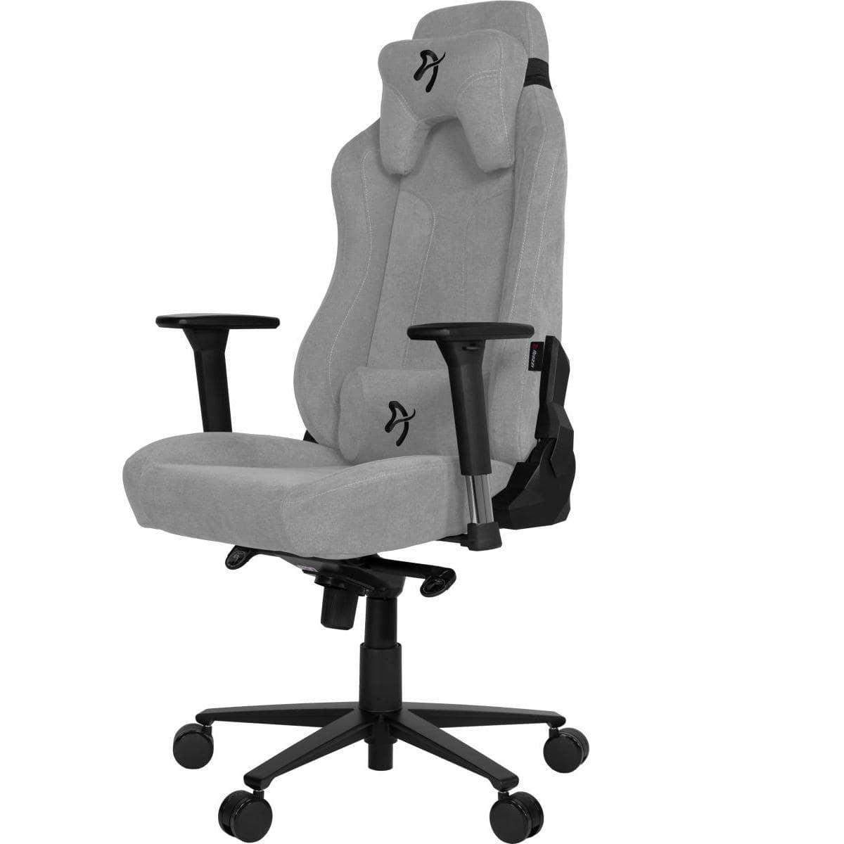 Arozzi Vernazza Soft Fabric Gaming Chair - Light Grey