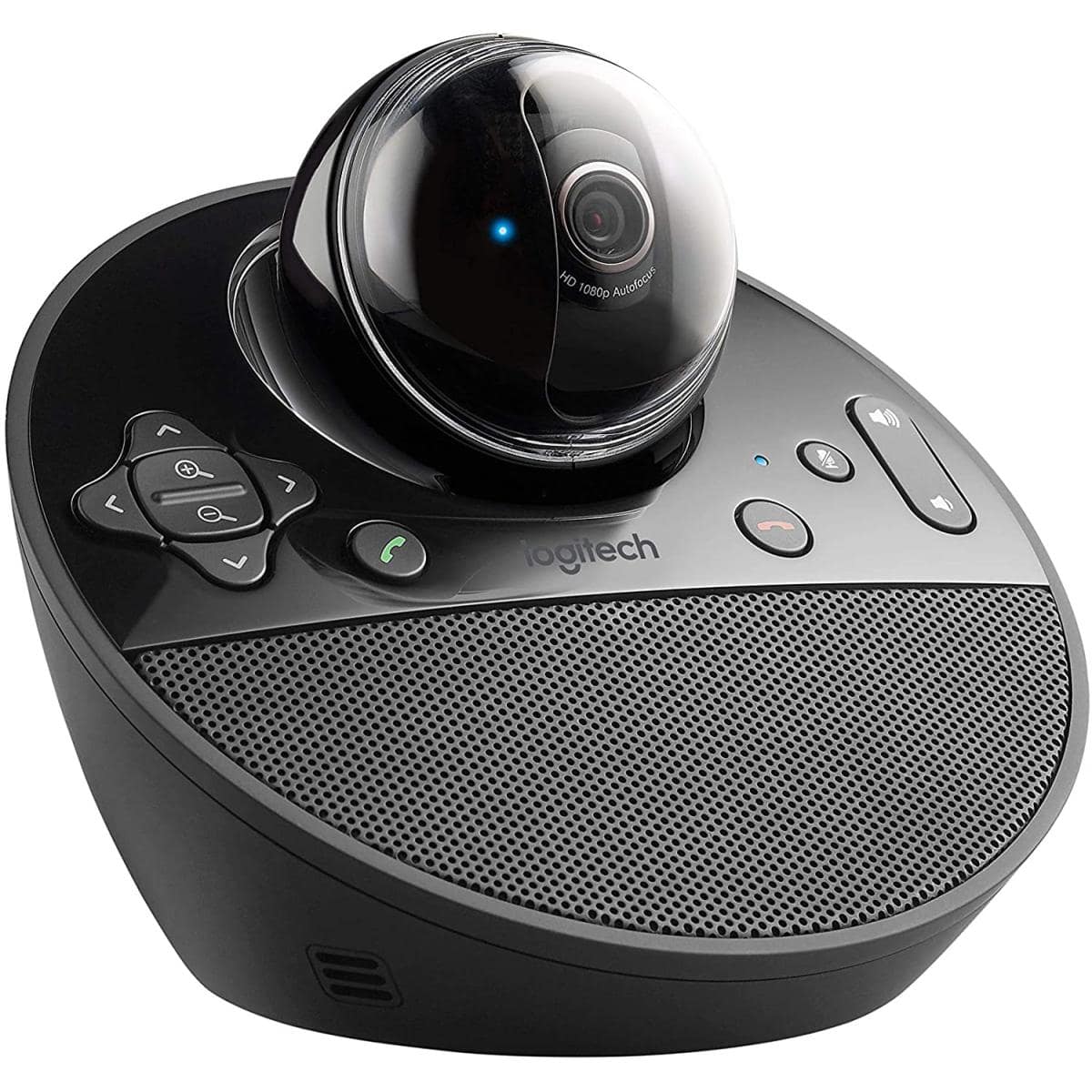 Logitech BCC950 Conference Cam, 1080p HD Up to 30fps Camera, UVC H.264, Auto-focus, Camera Height Extender, Omni-directional Mic, Built-in Full Duplex Speakerphone, Black