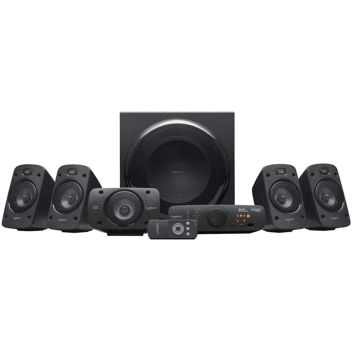 Logitech Z906 5.1 Surround Sound Speaker System THX, Dolby Digital & DTS Digital Certified
