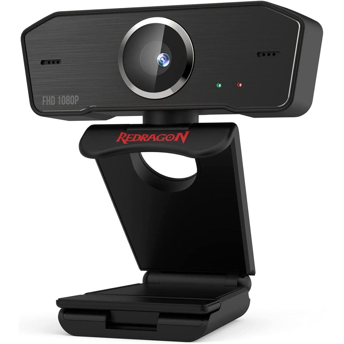 Redragon GW800 1080P PC Webcam Built-in Dual Mic 360° Rotation USB 30 FPS for Online Courses Video Conferencing & Streaming